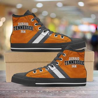 Diehard Tennessee Volunteers Fan Canvas High Top Shoes | Favorety DE