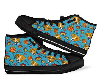 Dog Jack Russell Men Women'S High Top Shoes - Monsterry CA