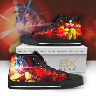 Dragon Ball High Top Shoes Son Goku Powerful Muscle Anime | Favorety DE