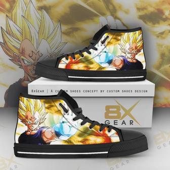 Dragon Ball Sneakers Vegeta High Top Shoes Saiyan | Favorety