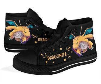 Dragonite Sneakers Pokemon High Top Shoes Gift Idea | Favorety AU