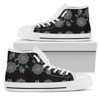 Dream Catcher Colorful Hand Drawn Women High Top Shoes - Monsterry UK