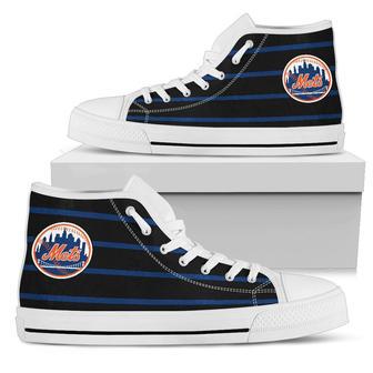 Edge Straight New York Mets High Top Shoes | Favorety CA