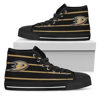 Edge Straight Perfect Circle Anaheim Ducks High Top Shoes | Favorety AU