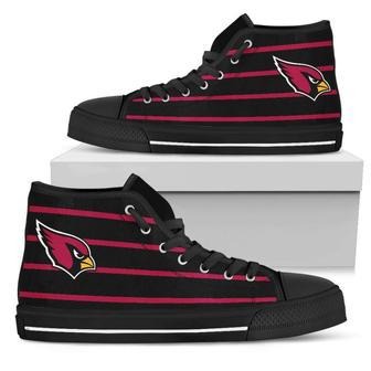 Edge Straight Perfect Circle Arizona Cardinals High Top Shoes | Favorety DE