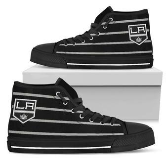 Edge Straight Perfect Circle Los Angeles Kings High Top Shoes | Favorety DE