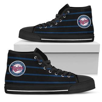 Edge Straight Perfect Circle Minnesota Twins High Top Shoes | Favorety DE