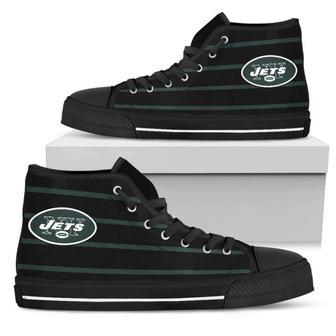 Edge Straight Perfect Circle New York Jets High Top Shoes | Favorety UK