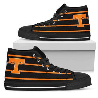 Edge Straight Perfect Circle Tennessee Volunteers High Top Shoes | Favorety DE