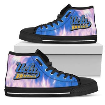 Fighting Like Fire UCLA Bruins High Top Shoes | Favorety UK