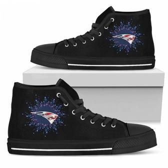 Fireworks New England Patriots High Top Shoes | Favorety AU