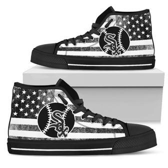 Flag Rugby Chicago White Sox High Top Shoes | Favorety