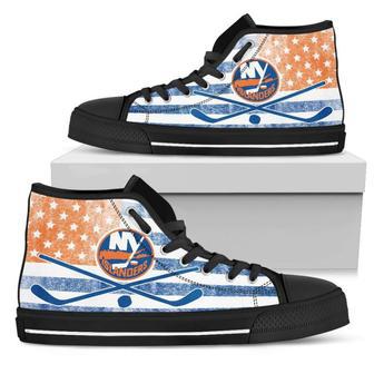 Flag Rugby New York Islanders High Top Shoes | Favorety AU