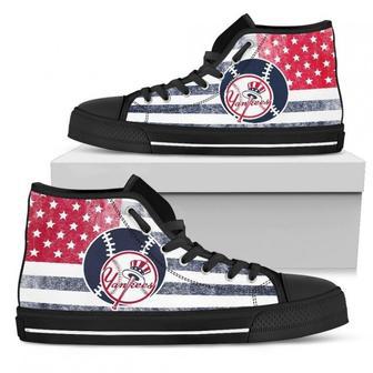 Flag Rugby New York Yankees High Top Shoes | Favorety DE