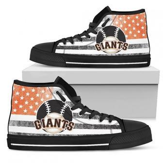 Flag Rugby San Francisco Giants High Top Shoes | Favorety AU