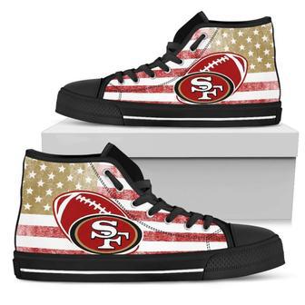 Flag Rugby San Francisco High Top Shoes | Favorety CA