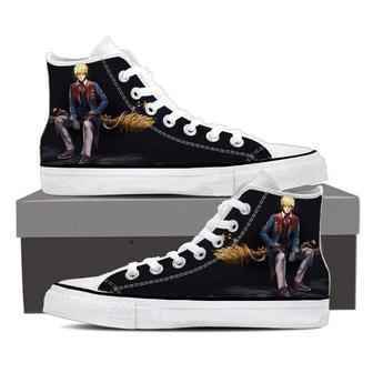 Formal Genos One Punch Man For Lovers Gift For Fan Custom Canvas High Top Shoes | Favorety
