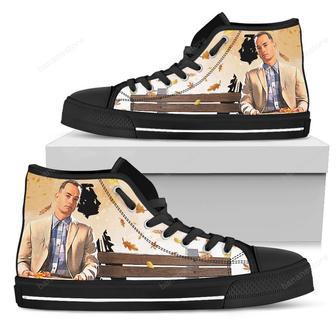 Forrest Gump Simple Man'S High Top Shoes Funny Gift | Favorety