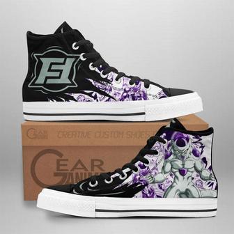 Frieza High Top Shoes Custom Manga Anime Dragon Ball Sneakers | Favorety AU