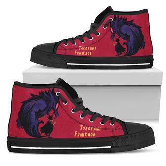 Fumikage Tokoyami My Hero Academia Sneakers High Top Shoes Fan | Favorety AU