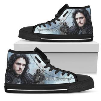 Game Of Thrones For Men And Women Custom Canvas High Top Shoes | Favorety