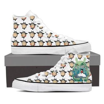 Ghibli Studio My Neighbor Totoro Seamless High Top Shoes | Favorety