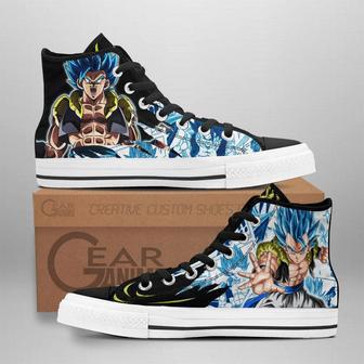 Gogeta High Top Shoes Custom Manga Anime Dragon Ball Sneakers | Favorety DE