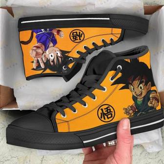 Goku Sneakers Dragon Ball Z High Top Shoes Fan Gift Idea | Favorety