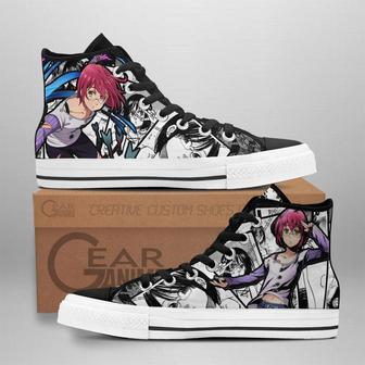 Gowther High Top Shoes Custom Manga Anime Seven Deadly Sins Sneakers | Favorety CA