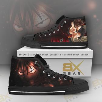 Gray Fullbuster High Top Shoes Fairy Tail Fighting Gift For Anime Fan | Favorety DE