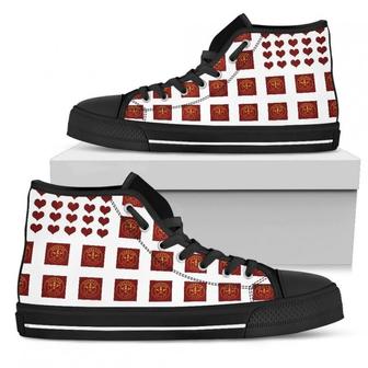 Great Houston Astros High Top Shoes Chocolate Lovely Gift Valentine | Favorety