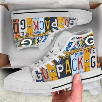 Green Bay Packers High Top Shoes LIMITED EDTION | Favorety UK