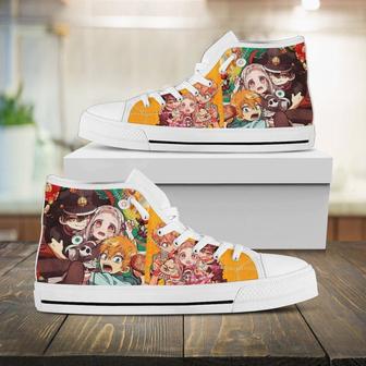 Hanako Anime Comic Canvas Shoes Birthday Boyfriend Father’S Day High Top Shoes - Monsterry UK