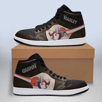 Harley Quinn Cleveland Browns Jordan Sneakers High Top Shoes | Favorety