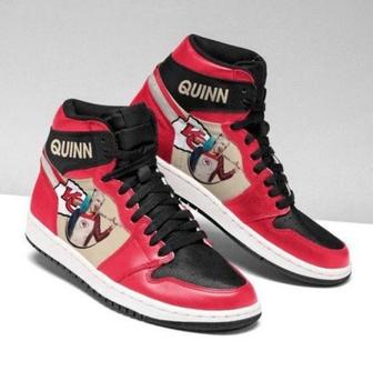 Harley Quinn Kansas City Chiefs Xtra Sneaker Boots High Top Shoes Qdh | Favorety