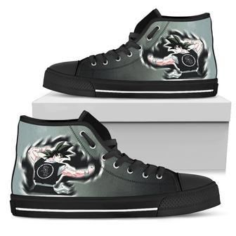 High Top Shoes Chicago White Sox Goku Saiyan Power | Favorety