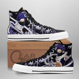 Hitoshi Shinso High Top Shoes Custom Anime My Hero Academia Sneakers | Favorety UK