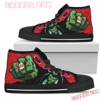 Hulk Punch Philadelphia Phillies High Top Shoes Sport Sneakers | Favorety UK