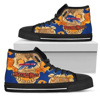 I Am Die Hard Fan Your Approval Is Not Required Buffalo Bills High Top Shoes | Favorety DE