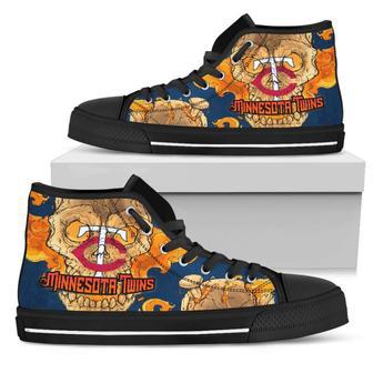 I Am Die Hard Fan Your Approval Is Not Required Minnesota Twins High Top Shoes | Favorety AU