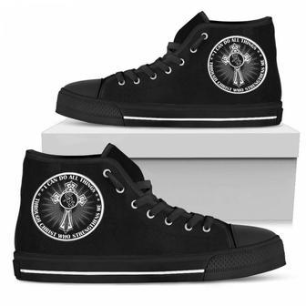 I Can Do All Things Through Christ Who Strengthens Me Chicago White Sox High Top Shoes | Favorety