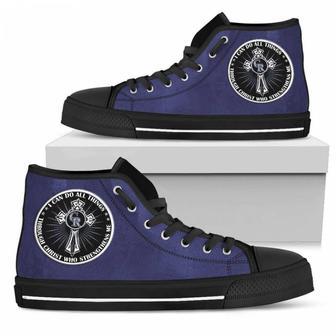 I Can Do All Things Through Christ Who Strengthens Me Colorado Rockies High Top Shoes | Favorety UK