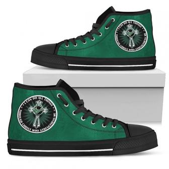 I Can Do All Things Through Christ Who Strengthens Me South Florida Bulls High Top Shoes - Monsterry UK