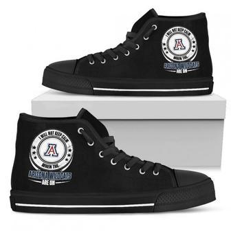 I Will Not Keep Calm Amazing Sporty Arizona Wildcats High Top Shoes | Favorety UK