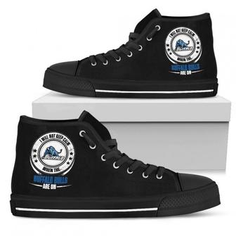 I Will Not Keep Calm Amazing Sporty Buffalo Bulls High Top Shoes - Monsterry