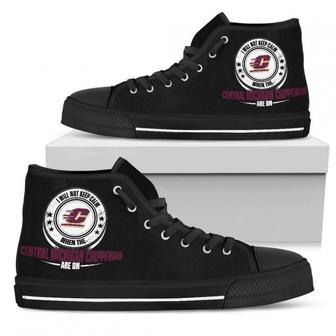 I Will Not Keep Calm Amazing Sporty Central Michigan Chippewas High Top Shoes - Monsterry DE