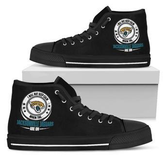 I Will Not Keep Calm Amazing Sporty Jacksonville Jaguars High Top Shoes | Favorety DE