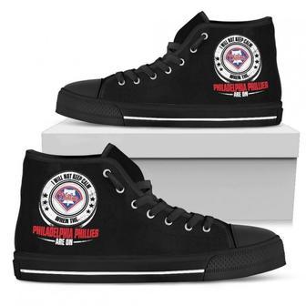 I Will Not Keep Calm Amazing Sporty Philadelphia Phillies High Top Shoes | Favorety CA