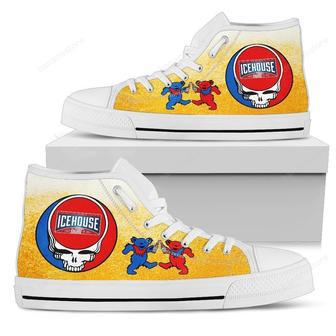 Icehouse Sneakers Grateful Dead High Top Shoes Beer Lover | Favorety UK