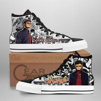 Ikari Gendou High Top Shoes Custom Manga Anime Neon Genesis Evangelion Sneakers | Favorety DE